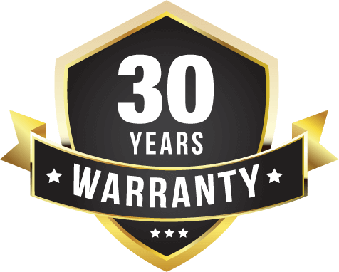30 Year Warranty
